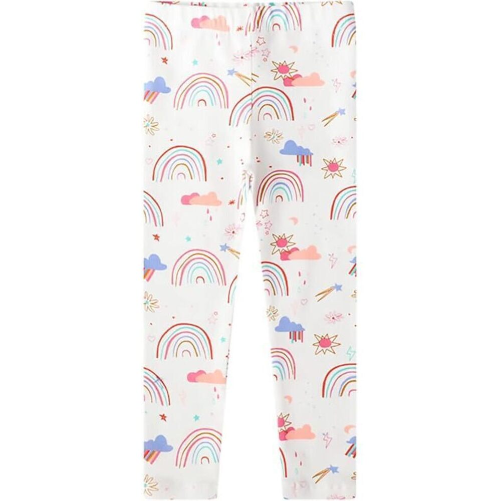 Girls And Toddlers' Leggings Fashion Stretch Pants Comfortable Bottoms(White